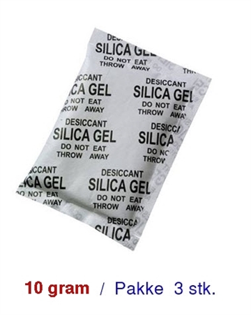 Silica Gel tørreposer 10 gram